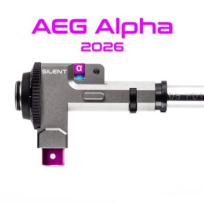 Silent Industries M4 AEG Alpha hop-up unit (2026) для страйкболу, категорія Камери Hop-up