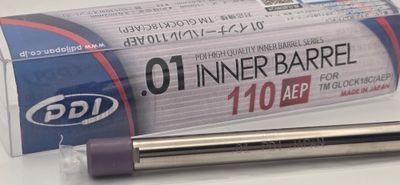 PDI - 6.01 Inner Barrel 110mm / TM Glock 18C AEP для страйкболу, категорія Внутрішні стволіки, додаткове фото 3