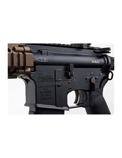 CYMA/EMG CM105 Platinum Daniel Defense DDM4A1 Carbine 12 inch AEG black tan для страйкболу, категорія Штурмові гвинтівки, додаткове фото 4