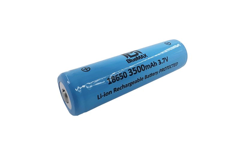 Lithium Ion Flashlight Battery 18650 3.7v 3500mAh PROTECTED