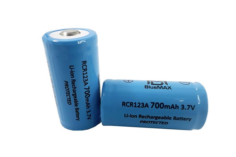 Lithium Ion Battery 16340 (RCR123A) 3.7v 700mAh PROTECTED